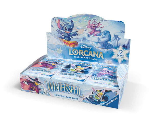 *Pre-sale 20/2* Winterspell - Booster Display (24 packs)- Disney Lorcana