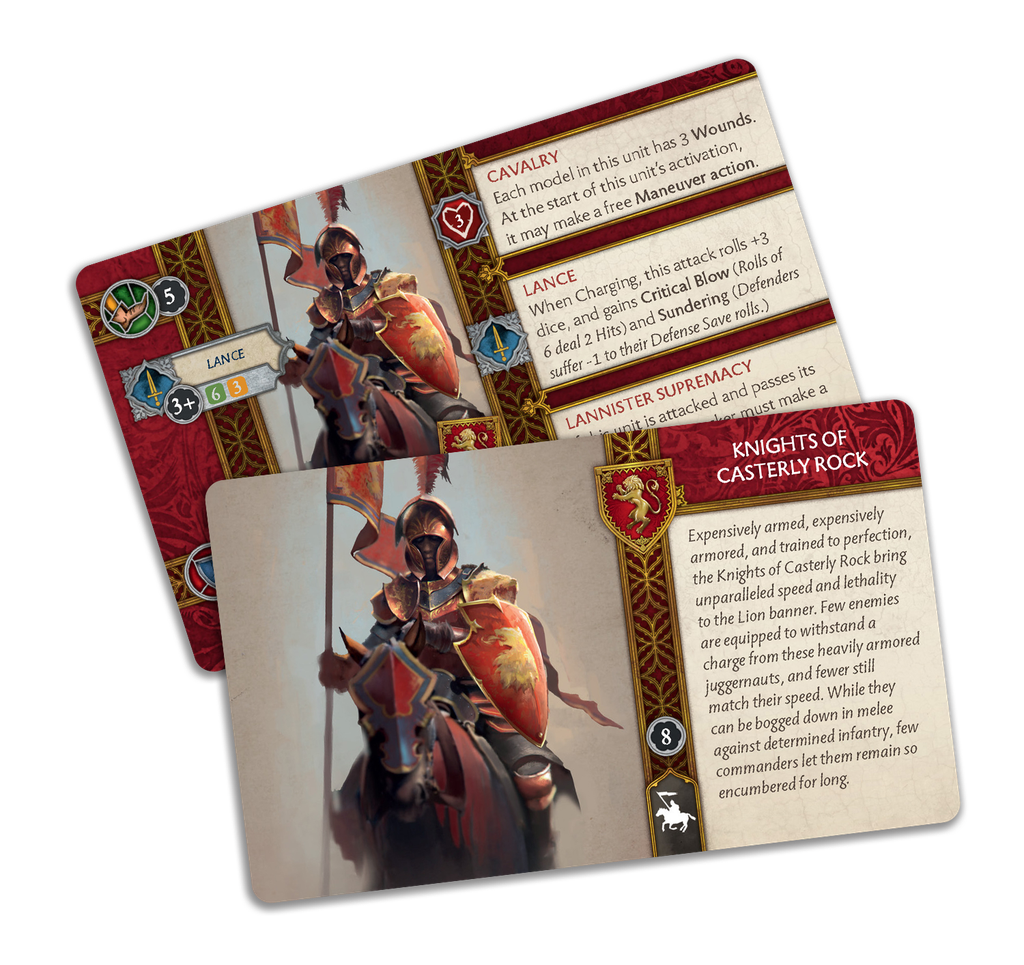 SIF: Lannister Knights of Casterly Rock