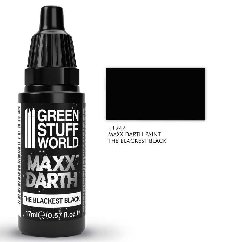Maxx Darth Black Paint 17 ml - Green Stuff Worlds