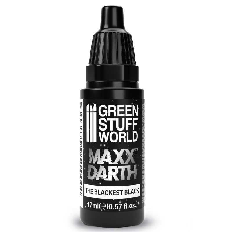 Maxx Darth Black Paint 17 ml - Green Stuff Worlds