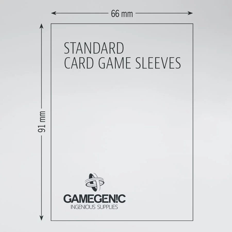 Gamegenic - Standard Card Game Value Pack (200) - Prime Sleeves