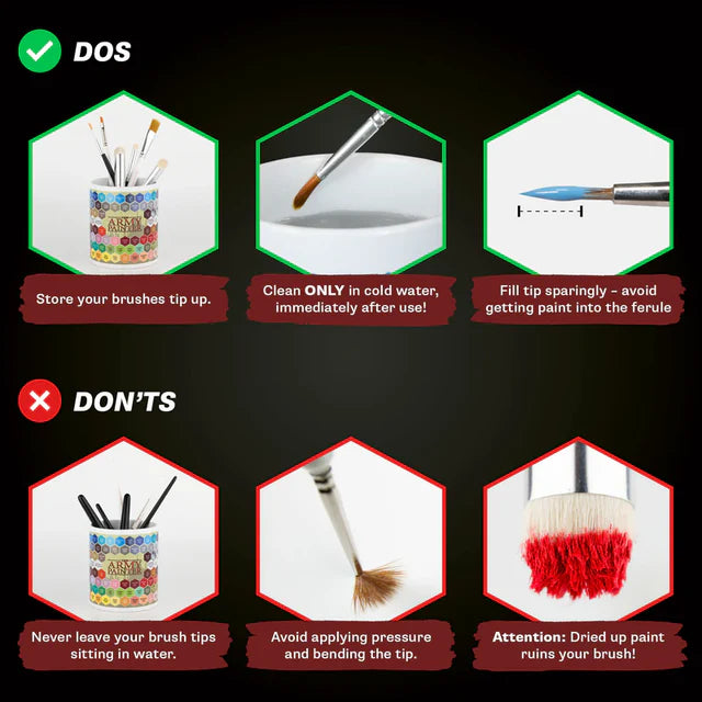 Army Painter - Mega Brush Set (New Pack)