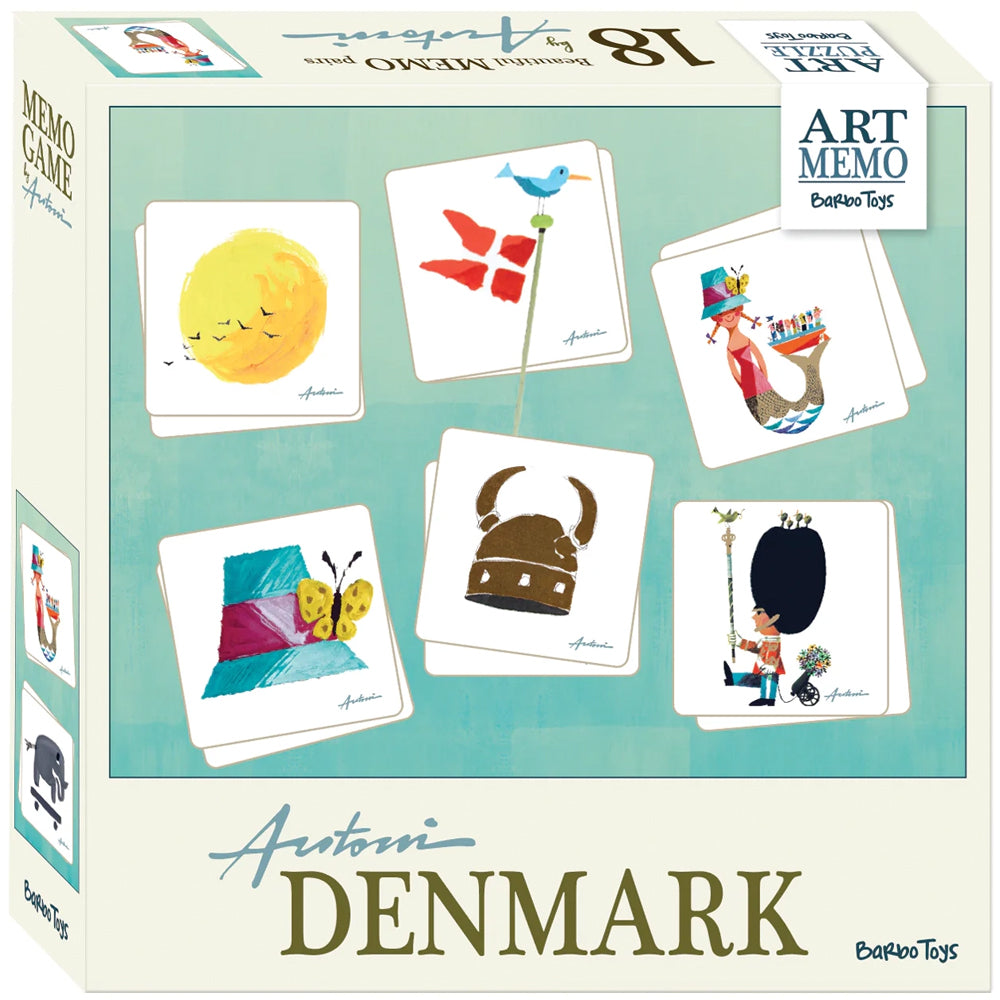 Huskespil - Art Memo Game - Ib Antoni