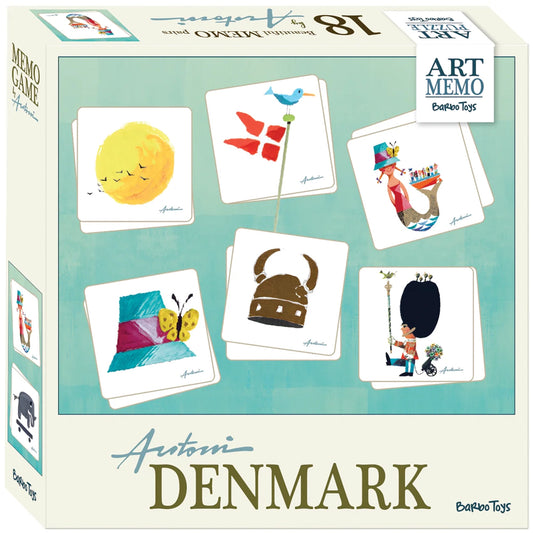 Huskespil - Art Memo Game - Ib Antoni