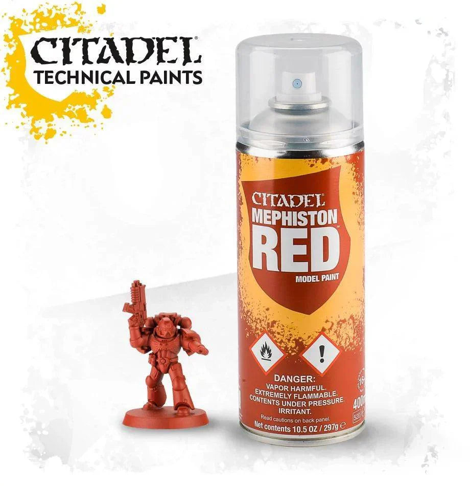 Spray Primer - Mephiston Red - Games Workshop