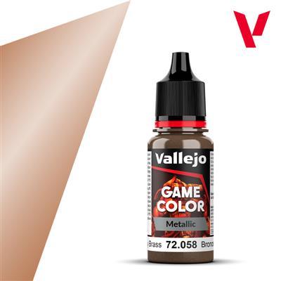 Metallic - Brassy Brass - Game Color - Vallejo