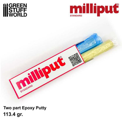 Milliput Standard Yellow Grey - Green Stuff Worlds