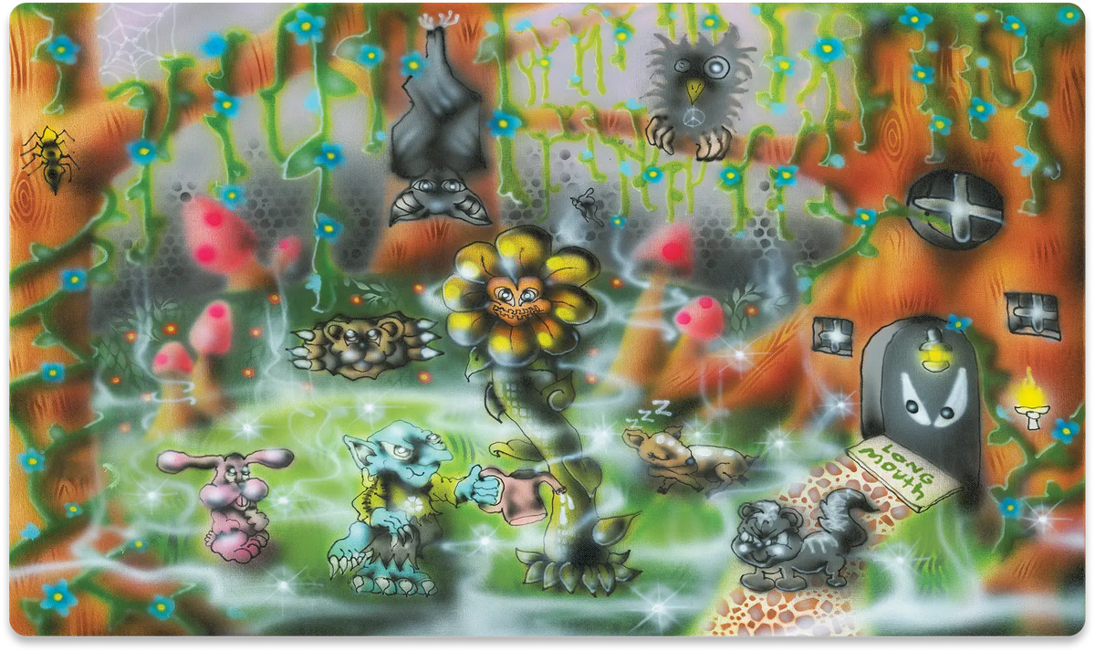 Long Mouth Playmat (More Variants)