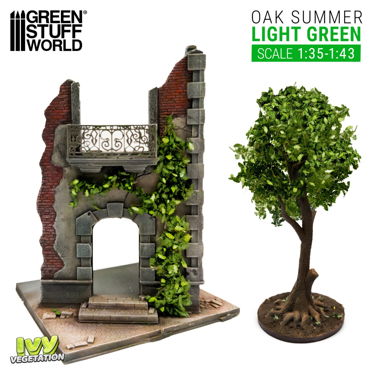 Ivy Foliage - Oak Summer, Light Green