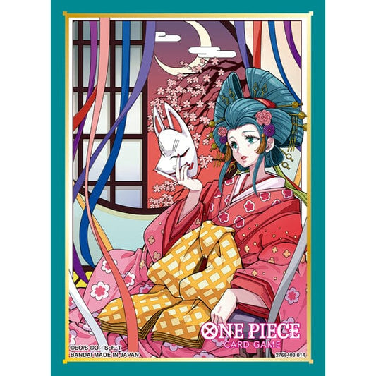 ONE PIECE card game Official Card Sleeves 10 Kozuki Hiyori