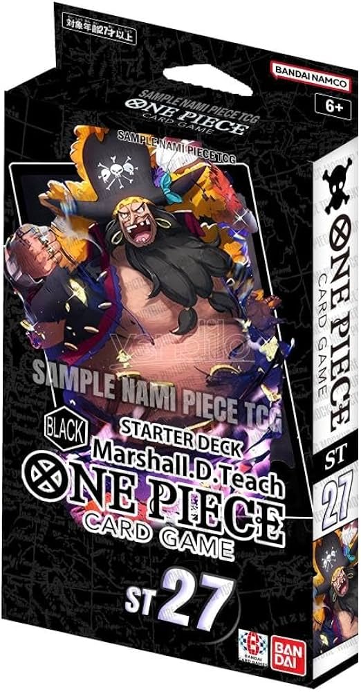 One Piece Card Game: Starter Deck Marshall.D.Teach (ST-27)