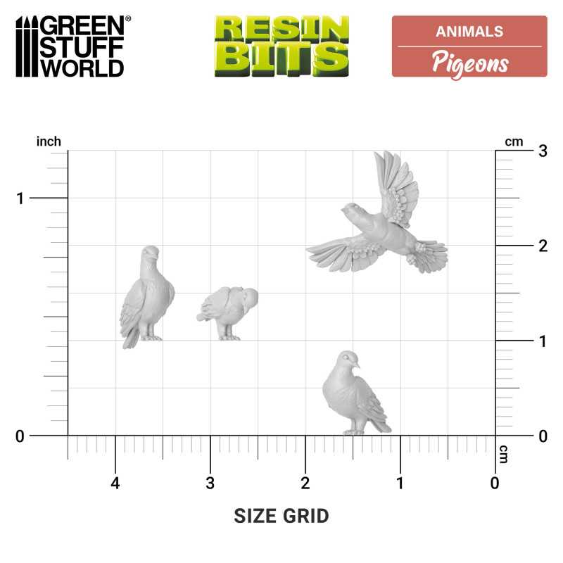 Pigeons 1:48-1:35 - Green Stuff World