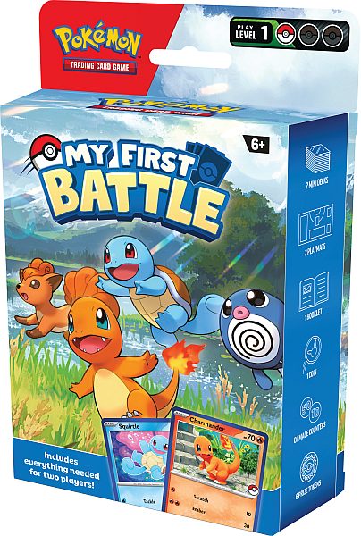 Pokemon Trading Card Game: My First Battle - Squirtle/Charmander