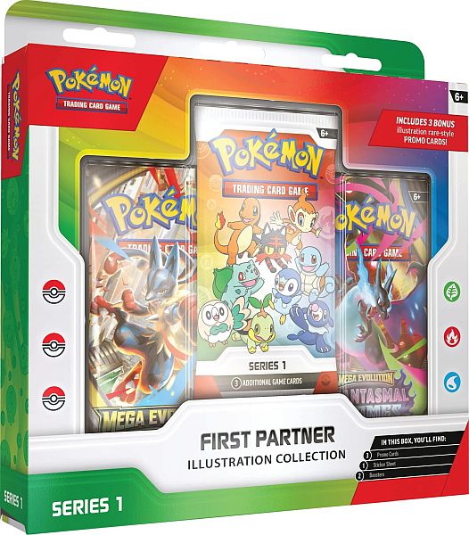 Pokémon TCG - Mega Evolution: First Partner Collection