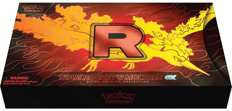 Pokémon TCG: Team Rocket's Moltres EX Ultra-Premium Collection