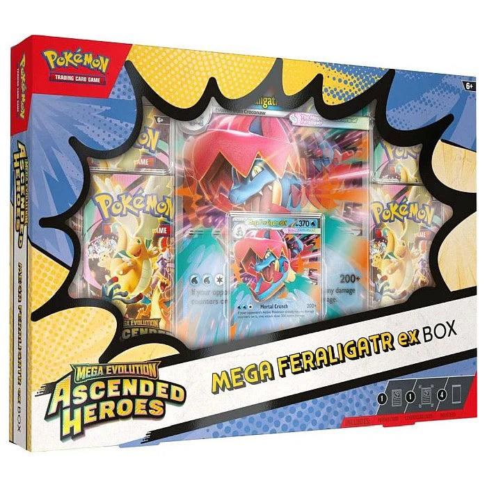 Pokémon TCG - Mega Evolutions: Ascended Heroes EX Box