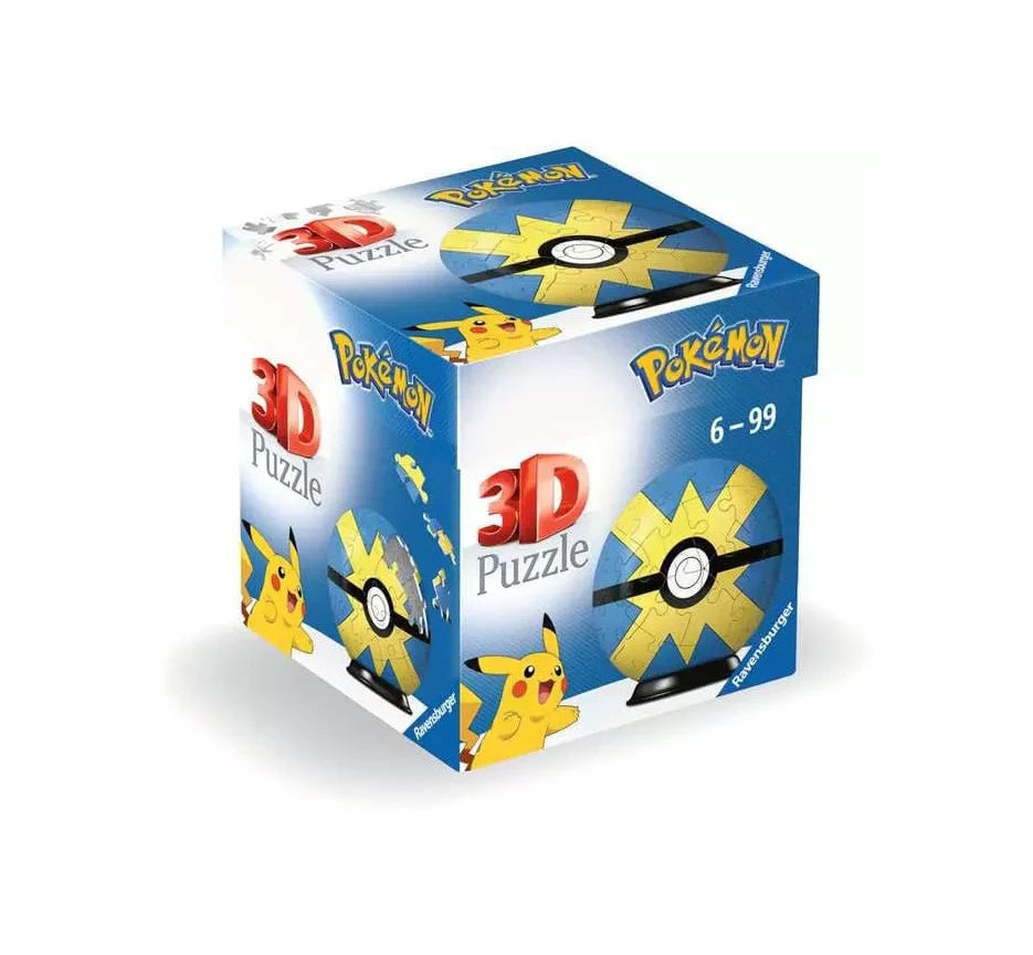 Ravensburger Pokemon Quick Ball - 3D Jigsaw Puzzle (55 Pcs.) 6+ Years