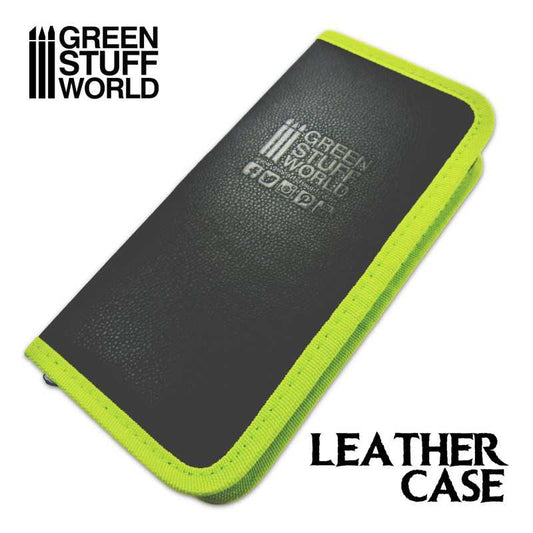 Premium Leather Case for Tools and Brushes - Green stuff World