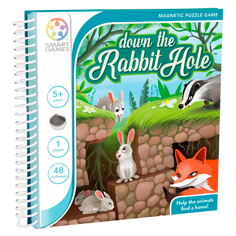 SmartGames: Magnetic Travel - Down the Rabbit Hole (Nordic)