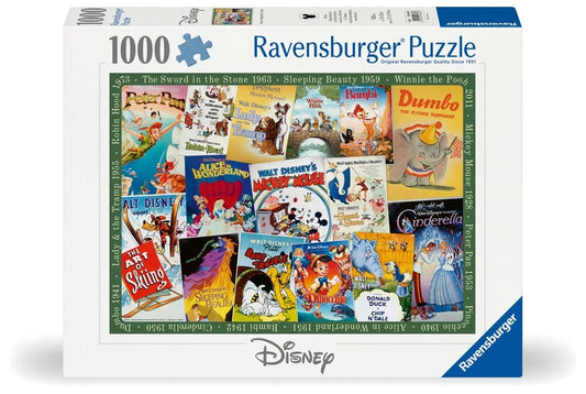 Ravensburger - Disney: Vintage Movie Posters Jigsaw Puzzle (1000pcs.)