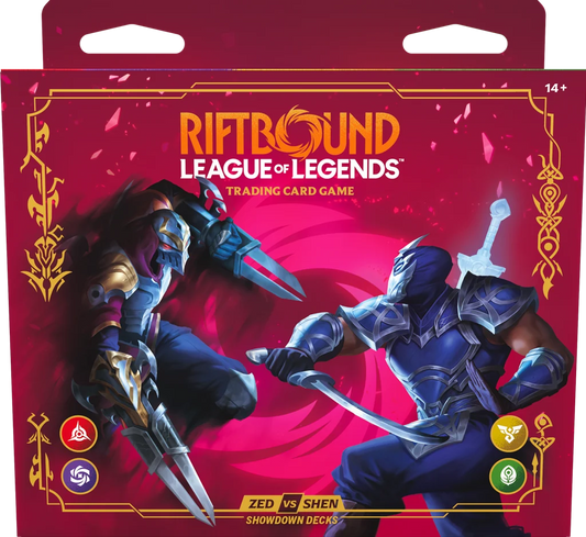 Riftbound TCG - Zed vs Shen Showdown Decks