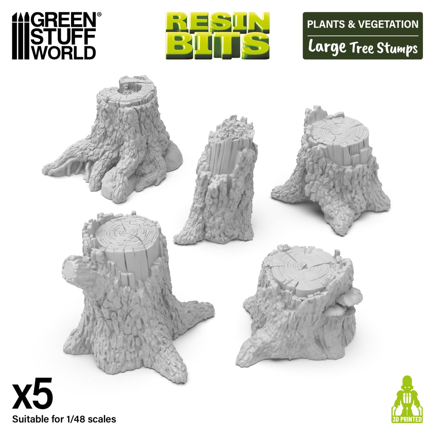 Resin Bits - Plants and Vegetation