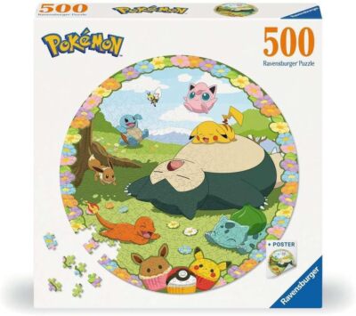 Ravensburger - Pokemon: Snorlax Jigsaw Puzzle (500 pcs.) + Poster