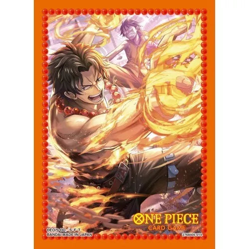 ONE PIECE Card Game Official Card Sleeve Series 10 - Portgas D Ace