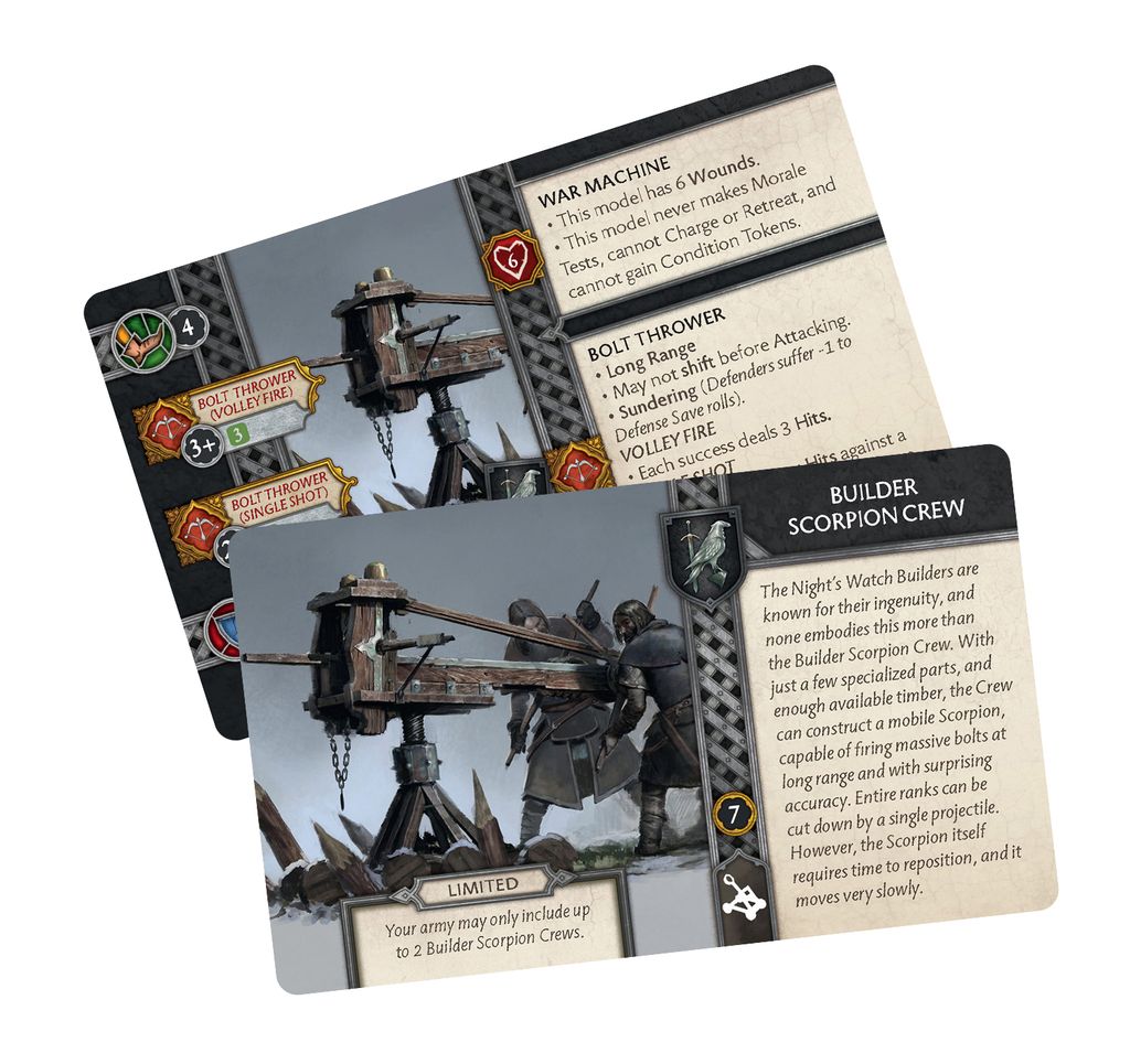 SIF: Night's Watch Builder Scorpion Crew