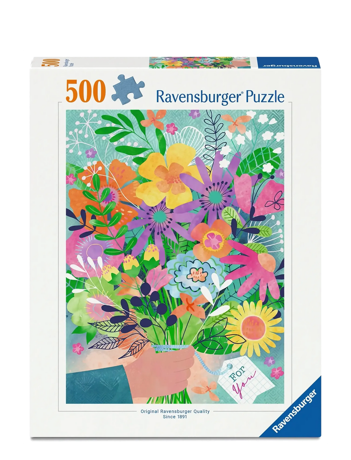 Flowers for you 500p - Klassiske puslespil
