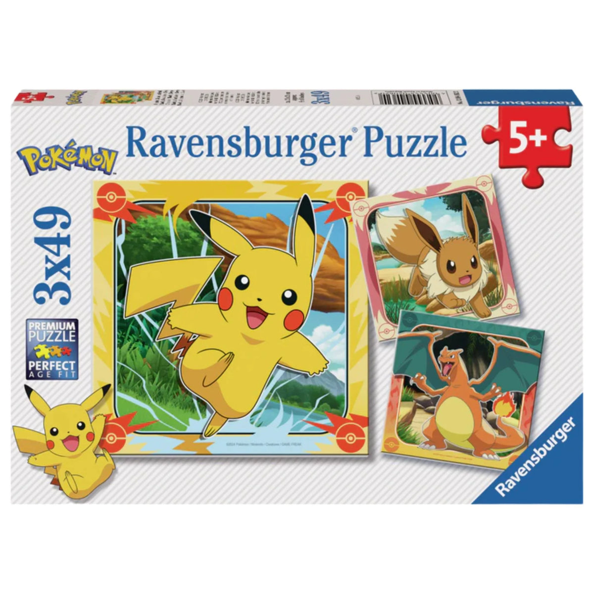Pokémon puzzle 3x49 - Klassiske puslespil