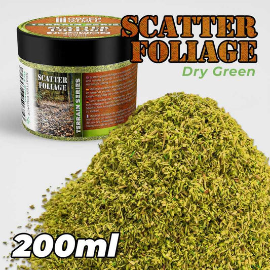 Scatter Foliage - Dry Green - 200ml - Green Stuff World