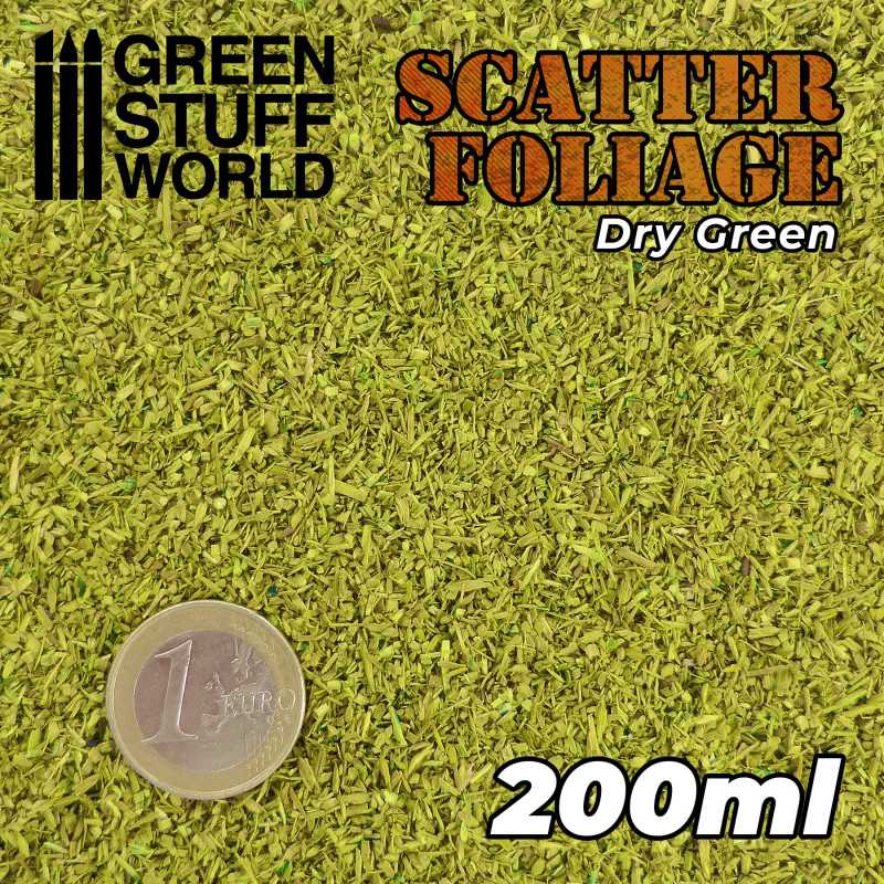 Scatter Foliage - Dry Green - 200ml - Green Stuff World