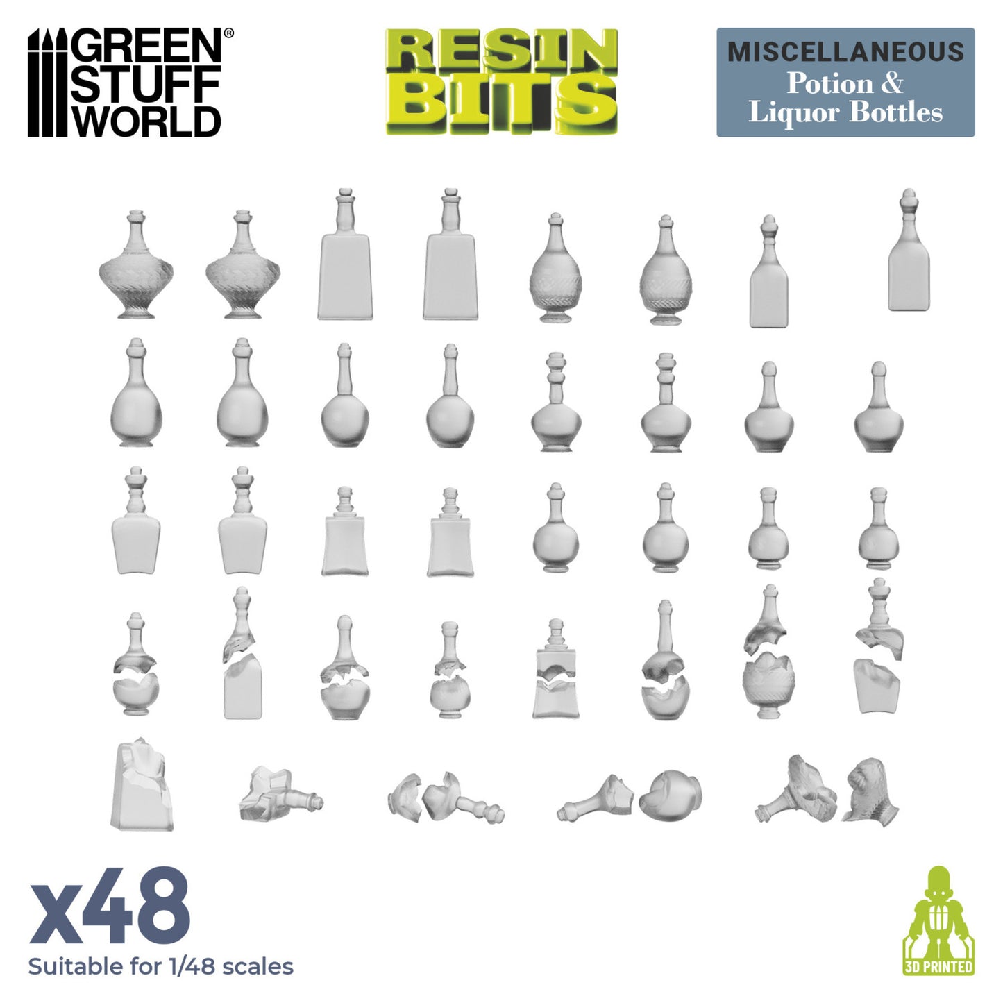 Resin Bits - Dungeon and fantasy