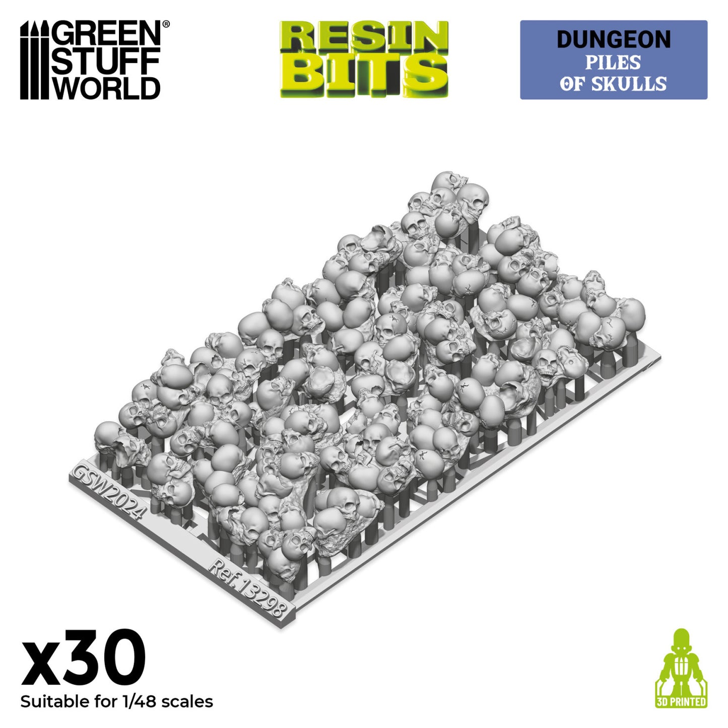 Resin Bits - skulls