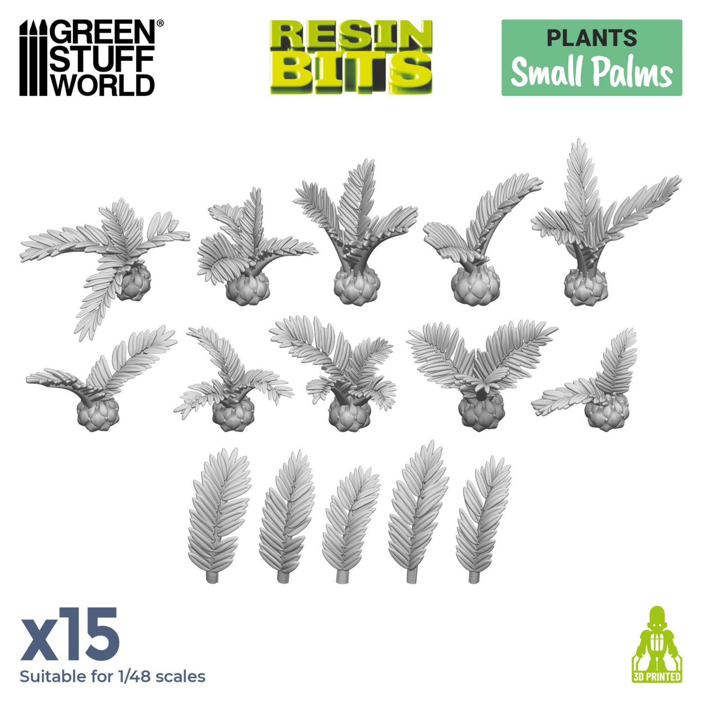Resin Bits - Plants and Vegetation