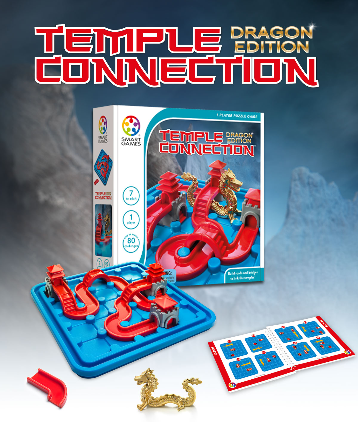 Smart Games - Temple Connection (Dragon Edition)