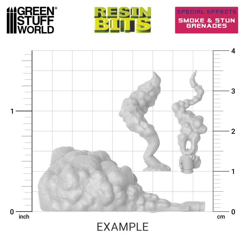 Smoke and Stun Grenades 1:48 - Green Stuff World