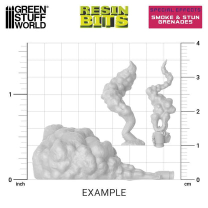 Smoke and Stun Grenades 1:48 - Green Stuff World
