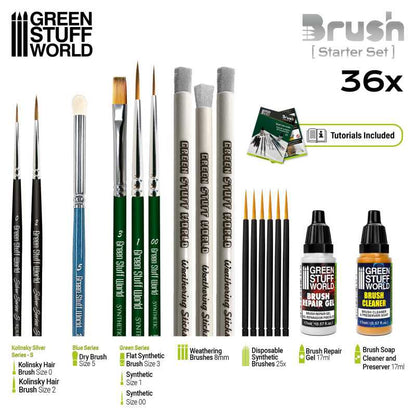 Starter Brush Set - Green Stuff World