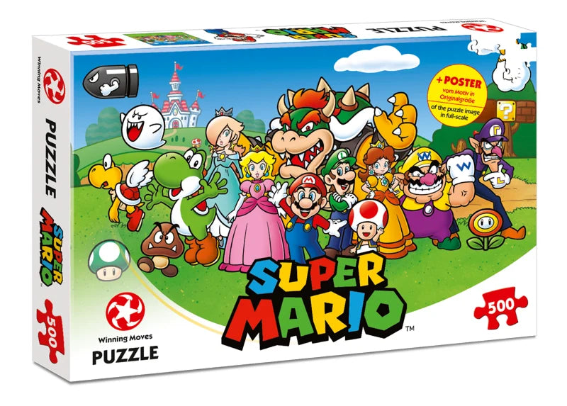 Winning Moves - Super Mario Jigsaw Puzzle (500 pcs.)