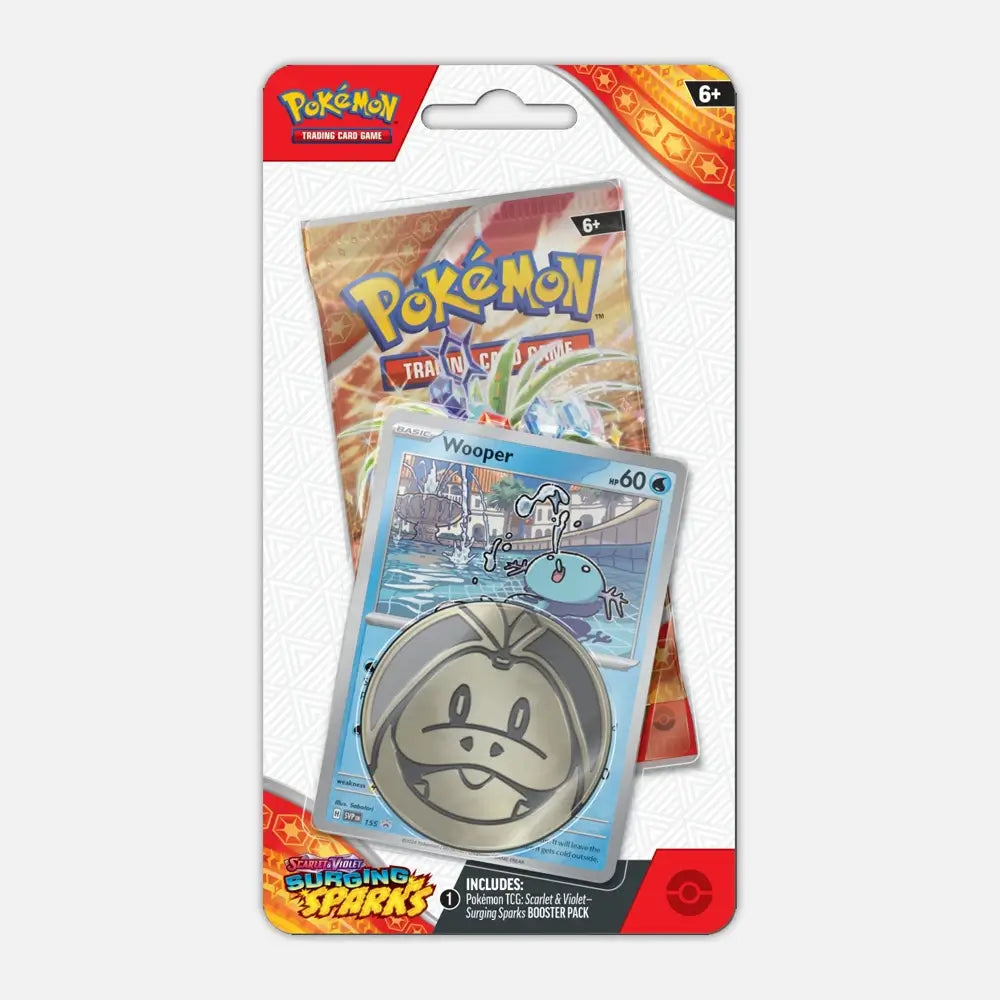 Surging Sparks: Wooper Checklane Blister