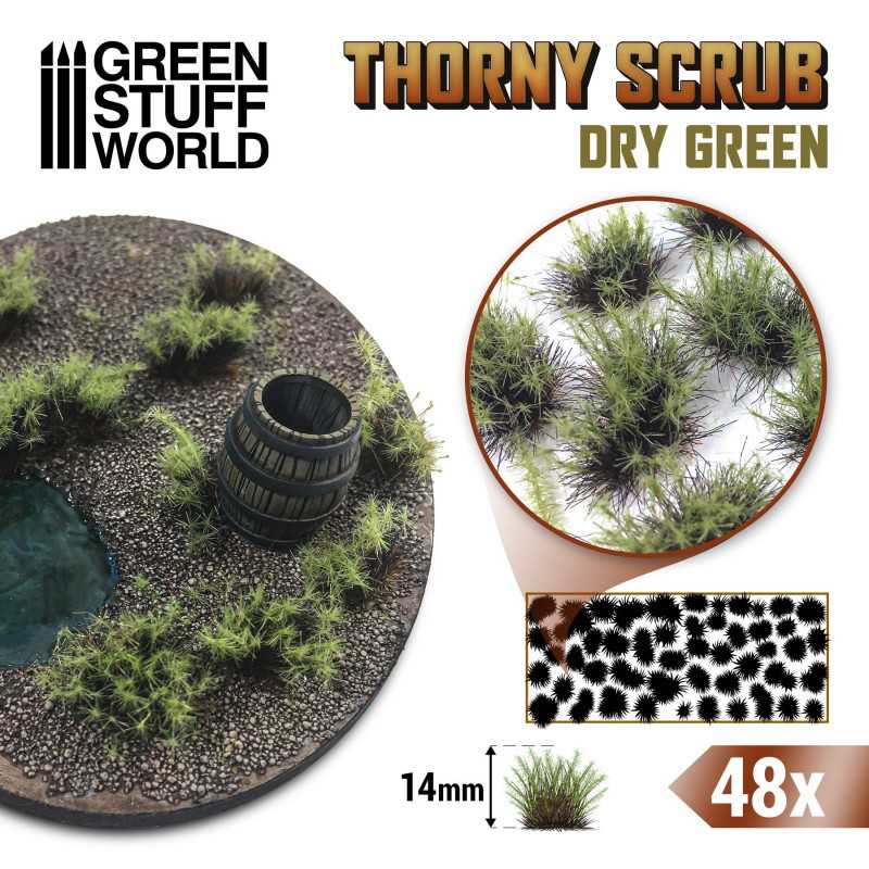 DRY GREEN - Thorny Scrubs - Green Stuff World
