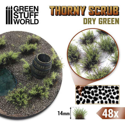 DRY GREEN - Thorny Scrubs - Green Stuff World