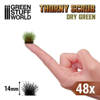 DRY GREEN - Thorny Scrubs - Green Stuff World