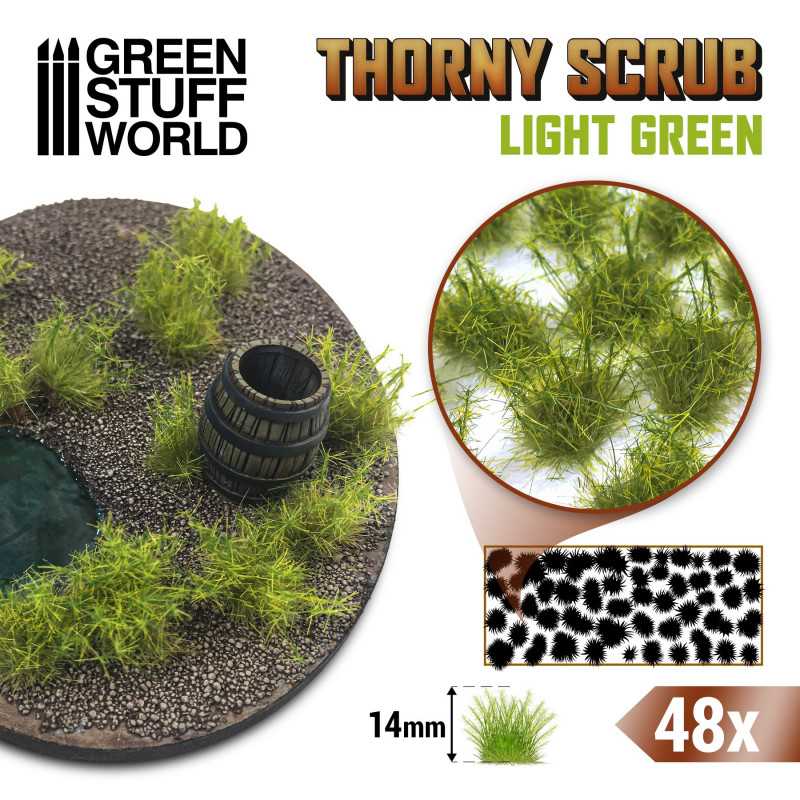 LIGHT GREEN - Thorny Scrubs - Green Stuff World