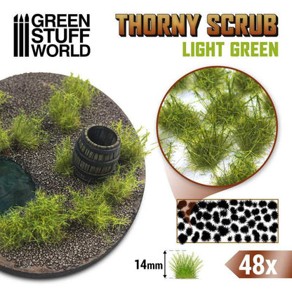 LIGHT GREEN - Thorny Scrubs - Green Stuff World