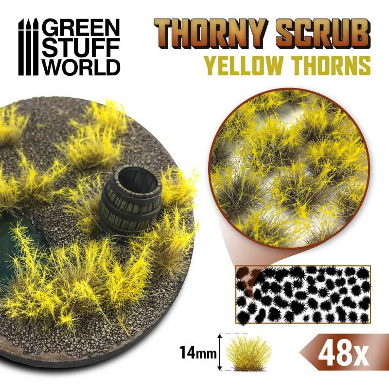 Thorny Scrubs - YELLOW THORNS - Green Stuff World