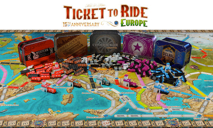 Ticket to Ride: Europe - 15th Anniversary Edition