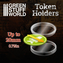 Token Holders 20mm (x36) - Green Stuff World